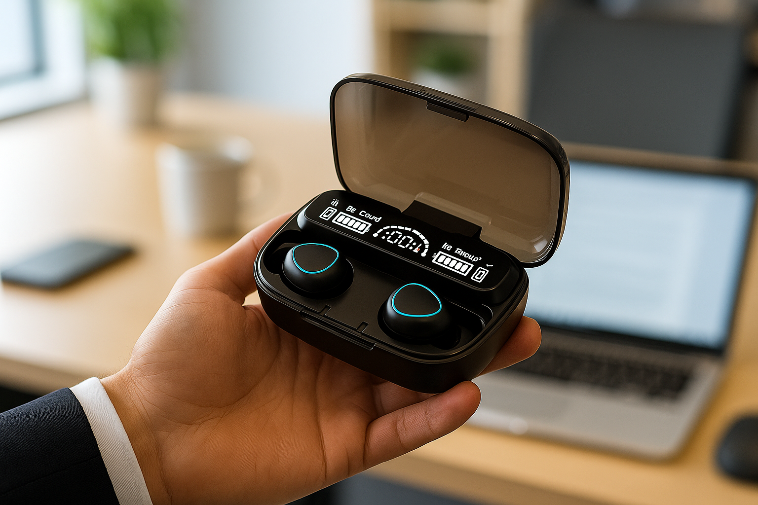 2 in 1 M10 Wireless Earbuds & Power bank