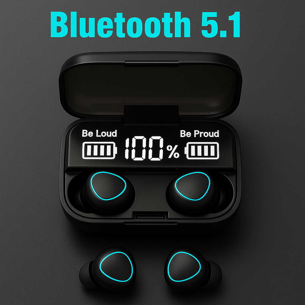 2 in 1 M10 Wireless Earbuds & Power bank