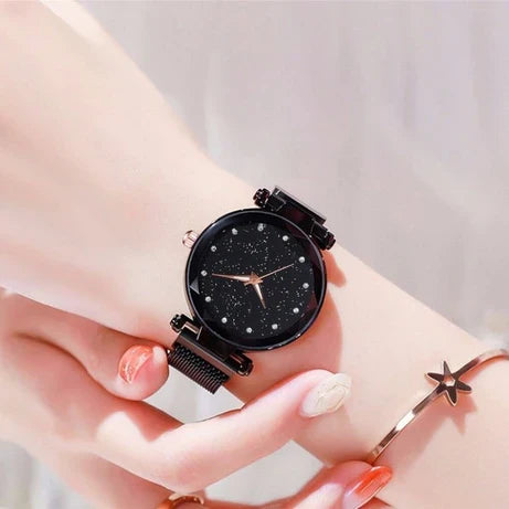 Classy Magnet Chain Elegant Women Wrist Watch - KurePK